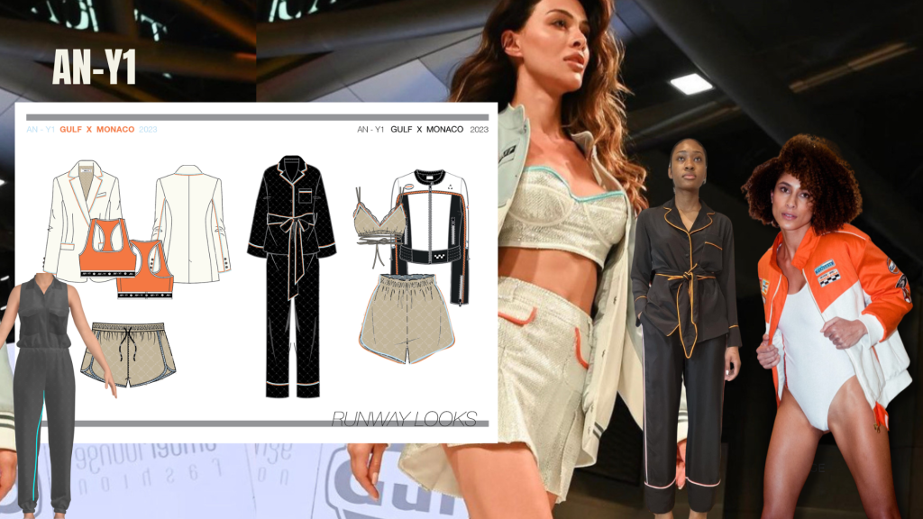 Formula 1 inspired fashion collection for women